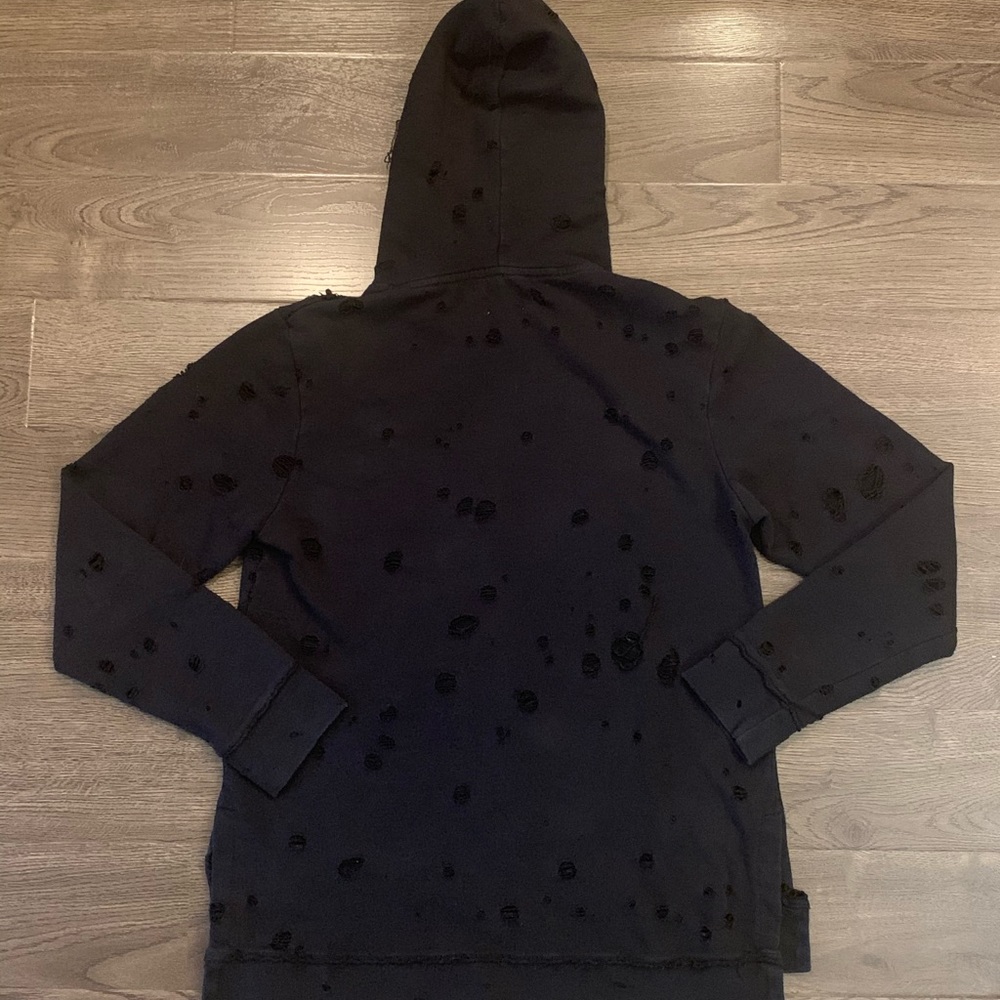 KUWALLA TEE Black LASHES hoodie Small - Picture 9 of 13